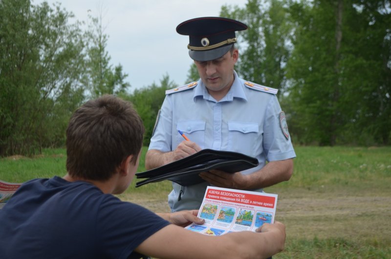 Полиция Ирбита на страже безопасности отдыхающих близ водоёмов граждан